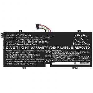 Аккумулятор CameronSino для Lenovo Yoga Duet 3 10IGL5 (82AT) (L19C2PD7) 3850mAh