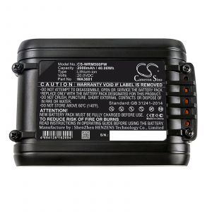 Аккумулятор CameronSino для Worx Landroid L1000, Landroid L1500 (2019) (WA3601) 2000mah