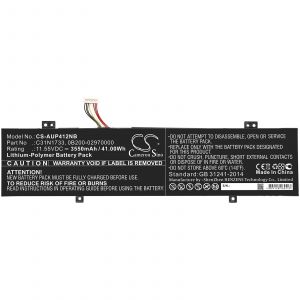 Аккумулятор CameronSino для ASUS VivoBook Flip 14 TP412FA, TP412UA серии (C31N1733) 3550mah