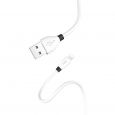 Кабель USB HOCO X27 Excellent, USB - Lightning, 2.4А, 1.2 м, белый