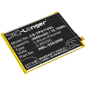 Аккумулятор CameronSino для TP-LINK Neffos X1 Max (NBL-35A3000) 2800mah