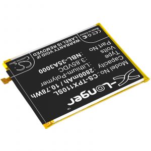 Аккумулятор CameronSino для TP-LINK Neffos X1 Max (NBL-35A3000) 2800mah
