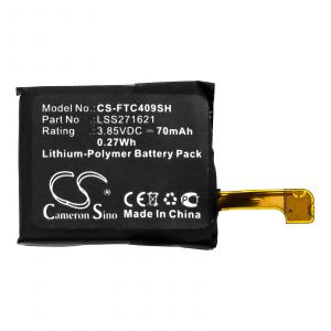 Аккумулятор CameronSino для Fitbit Charge 3 (LSS271621) 70mah