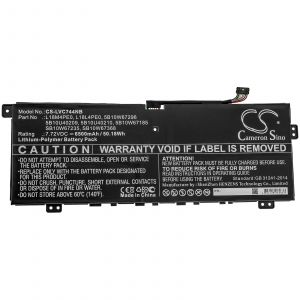 Аккумулятор CameronSino для LENOVO Yoga C740 14 (L18L4PE0) 6500mAh