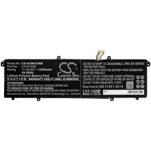 Аккумулятор CameronSino для ASUS VivoBook 14 S433FL, VivoBook S14 M433IA серии (C31N1905) 4250mAh