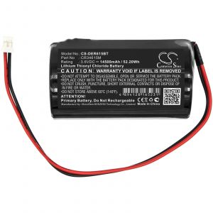 Аккумулятор CameronSino для Pyronix Enforcer Deltabell Siren Alarm (CR34615M) 14500mAh