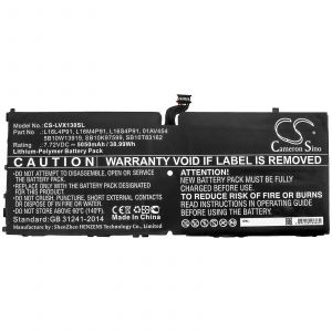 Аккумулятор CameronSino для Lenovo ThinkPad X1 3rd (L16L4P91) 5050mAh