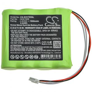 Аккумулятор CameronSino для Soehnle Scale 7858 (SOE7858) 1800mAh