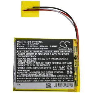 Аккумулятор CameronSino для Boyue P6 (T-345769P) 1600mAh