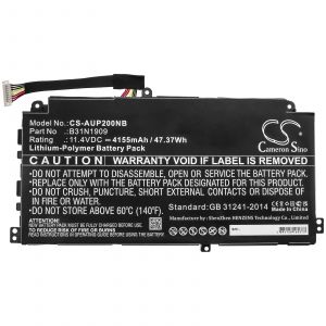 Аккумулятор CameronSino для Asus ExpertBook P2 P2451FA серии (B31N1909) 4155mAh