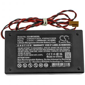 Элемент питания CameronSino для GE Fanuc IC693ACC302A 15000mAh