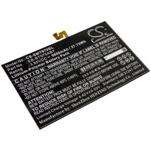 Аккумулятор CameronSino для Samsung Galaxy Tab S7 Plus 12.4, Galaxy Tab S7+ 12.4 (2020) (EB-BT975ABY) 9800mah