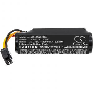 Аккумулятор CameronSino для Castles Vega 3000, Dejavoo Z9 v4 (V3M2) 2600mah