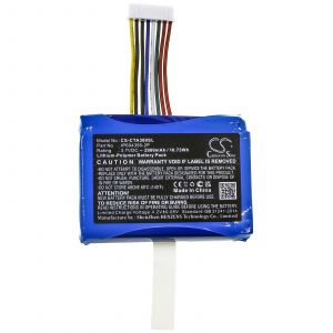 Аккумулятор CameronSino для Castles VEGA3000-3G, Dejavoo Z9 V3, Z9 Blue (IP604355-2P) 2900mah