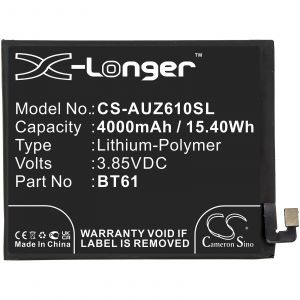Аккумулятор CameronSino для Acer Liquid Z6 Plus (BT61) 4000mah