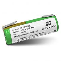 Аккумулятор Neovolt для Braun 5000, 6550, Oral-B Triumph V2 2500mAh