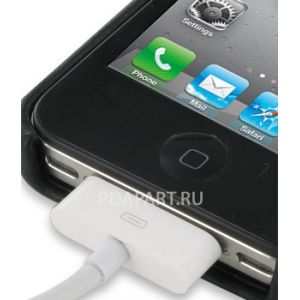 Чехол PDair для Apple iPhone 4 задняя крышка черный