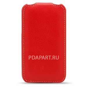 Чехол HTC One V - Melkco Jacka Type красный