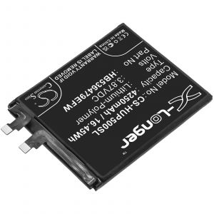 Аккумулятор CameronSino для Huawei P50 Pro (HB536479EFW) 4250mah