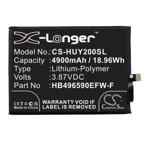 Аккумулятор CameronSino для Huawei Honor Play 20, Changwan 20 (HB496590EFW-F) 4900mah