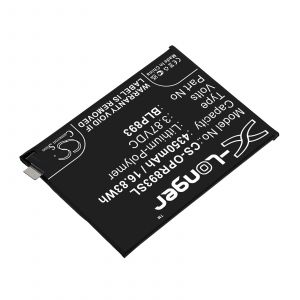 Аккумулятор CameronSino для OPPO Reno 7, Reno 7 5G (BLP893) 4350mah
