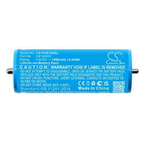 Аккумулятор CameronSino для Braun 720, Epil 7, Braun 5375 Silk-epil (UR18500L) 1900mah