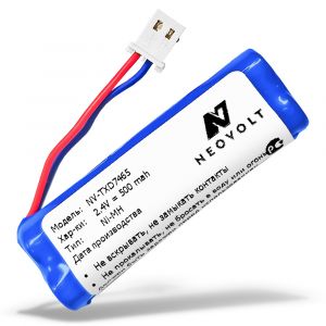 Аккумулятор Neovolt для Texet TX-D7465, Motorola MBP140 500mAh