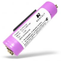 Аккумулятор Neovolt для MOSER Chrom2Style 1877, Li+Pro 1884 (1884-7105) 2600mAh 3.7V