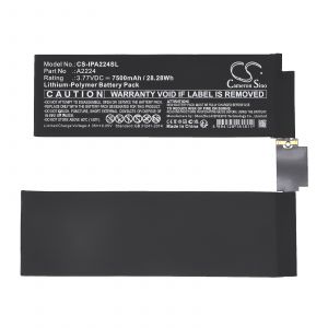 Аккумулятор CameronSino для Apple iPad Pro 11 (2020), iPad Pro 11 2nd gen (2020), A2228 (A2224) 7500mAh