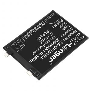 Аккумулятор CameronSino для Oneplus ACE Pro, Ace Pro 5G, 10T 5G (BLP945) 2350mAh