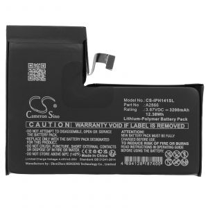 Аккумулятор CameronSino для Apple iPhone 14 Pro (A2866) 3200mah