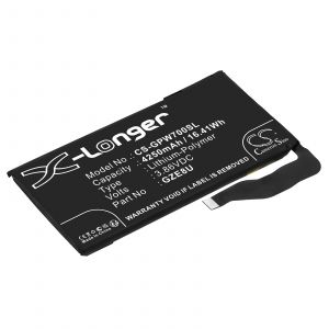 Аккумулятор CameronSino для Google Pixel 7 (GZE8U) 4250mah