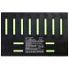 Аккумулятор CameronSino для CleanMate QQ-5a, Proscenic 902S, RoboJet Air (E718074) 2500mah