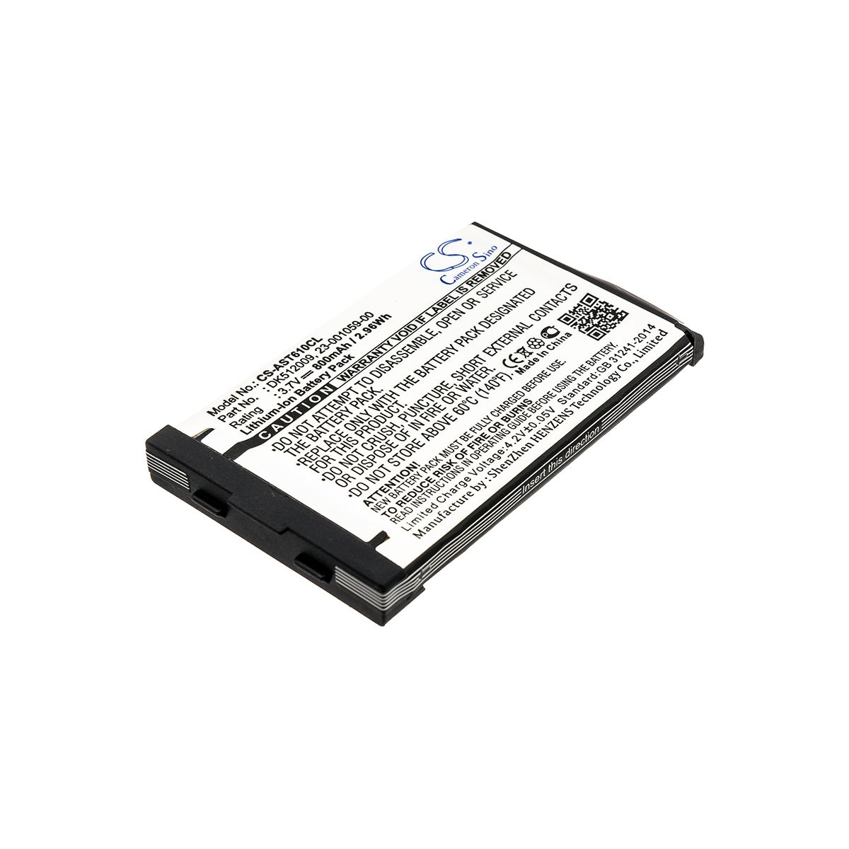 Аккумулятор для DeTeWe 650c, Mitel 612D, Aastra 600d (DK512009) 800mah -  цена, купить батарею в Москве