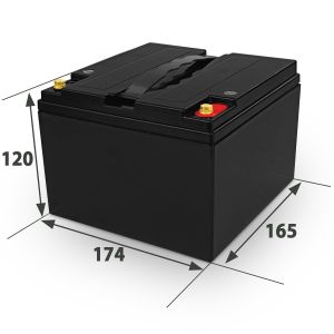 Аккумулятор Neovolt для Drager Isolette TI500 (174x165x120) 12V 20Ah LiFePo4