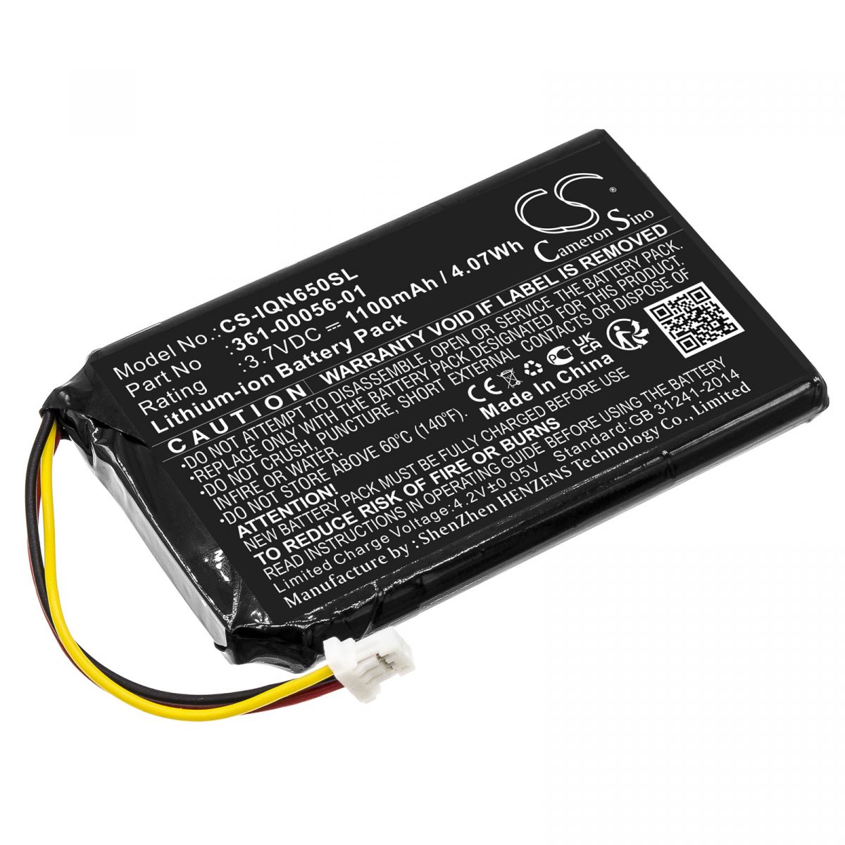 Аккумулятор для Garmin Drive 40, 50, 60, Nuvi 65 (361-00056-01) 1100mah -  цена, купить батарею в Москве