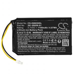 Аккумулятор CameronSino для Garmin Drive 40, 50, 60, Nuvi 65 (361-00056-01) 1100mah