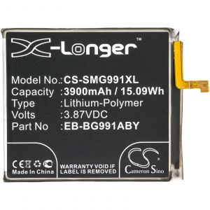 Аккумулятор CameronSino для SAMSUNG Galaxy S21 5G, SM-G991 (EB-BG991ABY) 3900mAh