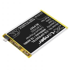 Аккумулятор CameronSino для OPPO Realme 10 5G, RMX3630 (BLP957) 4900mAh
