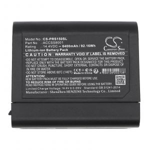 Аккумулятор CameronSino для FARO M70, S150, S350, S70 (ACCSS8001) 6400mah