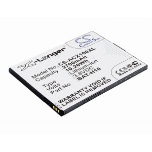 Аккумулятор CameronSino для Acer Liquid X1, S53 (BAT-H10) 2700mah