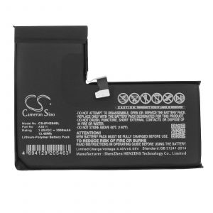 Аккумулятор CameronSino для Apple iPhone 15 Pro, A2848 (A3011) 3500mah