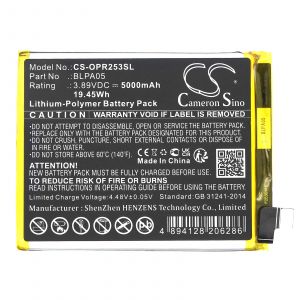 Аккумулятор CameronSino для OPPO CPH2531, Reno 10 5G (BLPA05) 5000mah