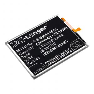 Аккумулятор CameronSino для Samsung Galaxy M14, Galaxy M14 5G (EB-BM146ABY) 5200mah