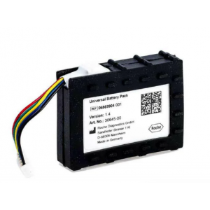 Замена элементов в аккумуляторе Roche Cobas h 232 (04805640001)