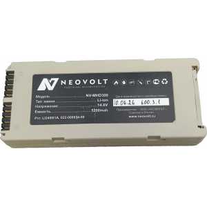Аккумулятор Neovolt для Mindray BeneHeart D1, D2, D3 5200mah