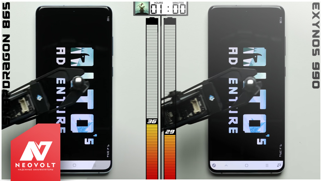 Батарея Galaxy S20 Plus на Exynos и Snapdragon: разница в автономности 