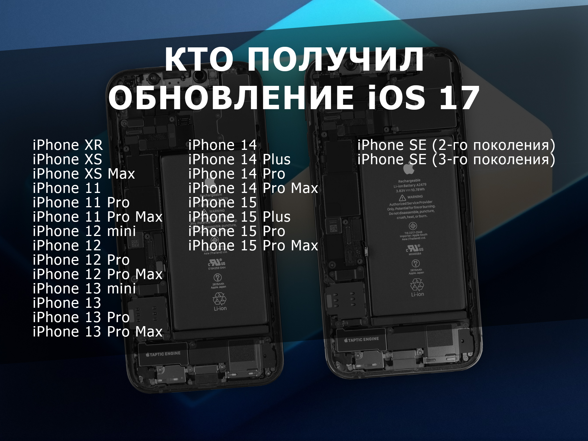 Обновление iOS 17: быстро разряжается iPhone (почему и как