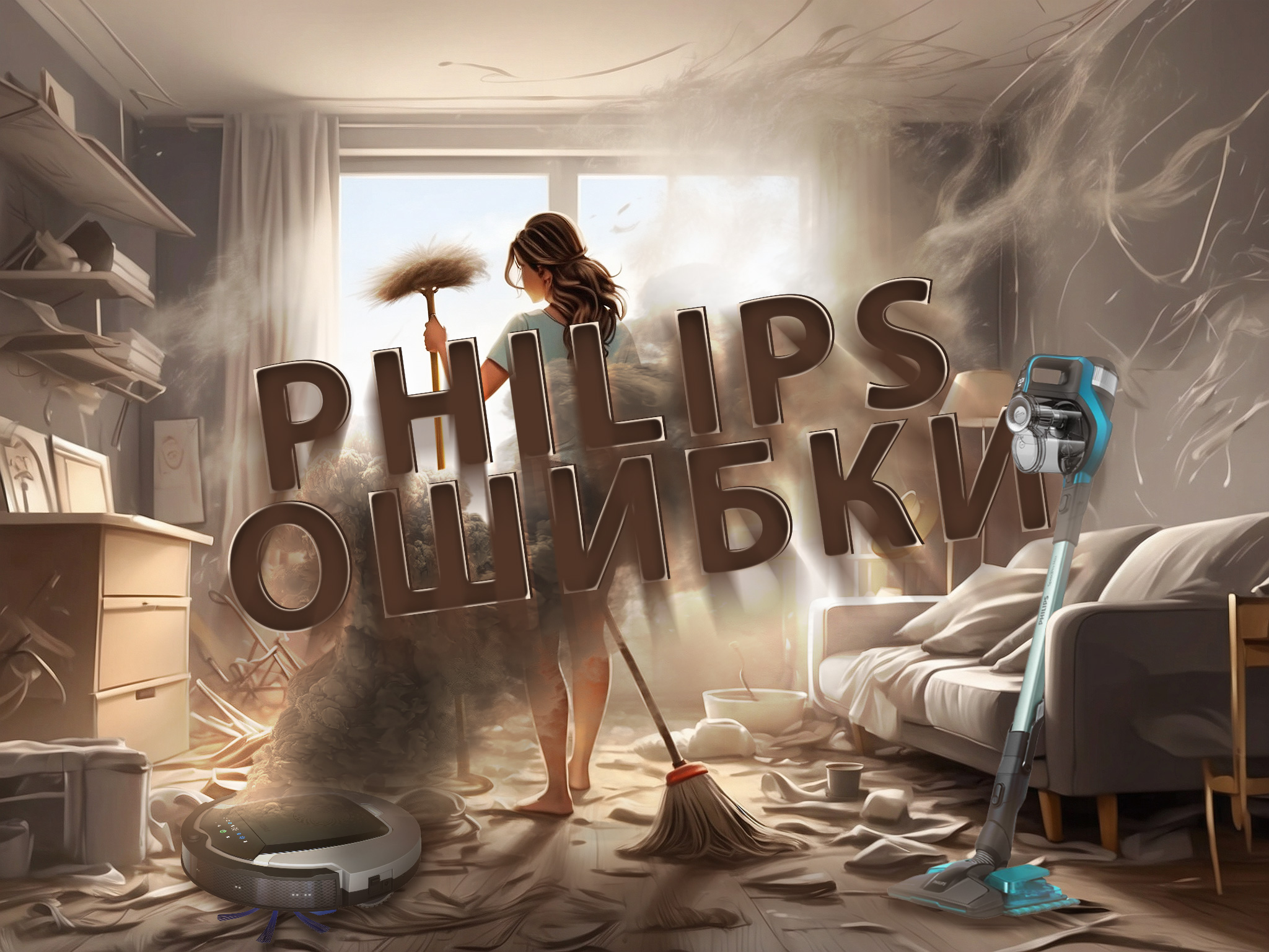 Коды ошибок пылесосов Philips: как расшифровать ошибки