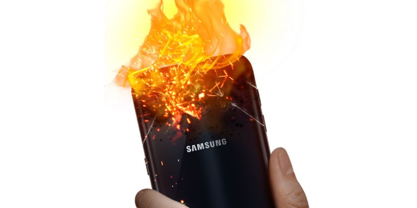 Почему загорелся самсунг. Самсунг горит. Самсунг взорвался. Сгоревший мобильник. Сгоревший Samsung.